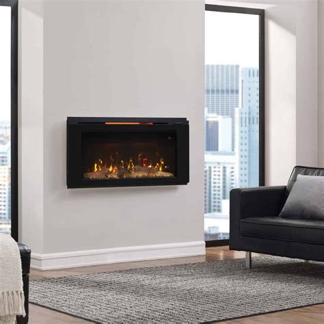 black electric fireplace|black electric fireplace wall mounted.